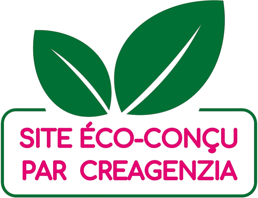 Screenpeace, des solutions durables pour lutter contre la surexposition aux écrans et l'addiction, à Paris - Badge site écoconçu par Creagenzia