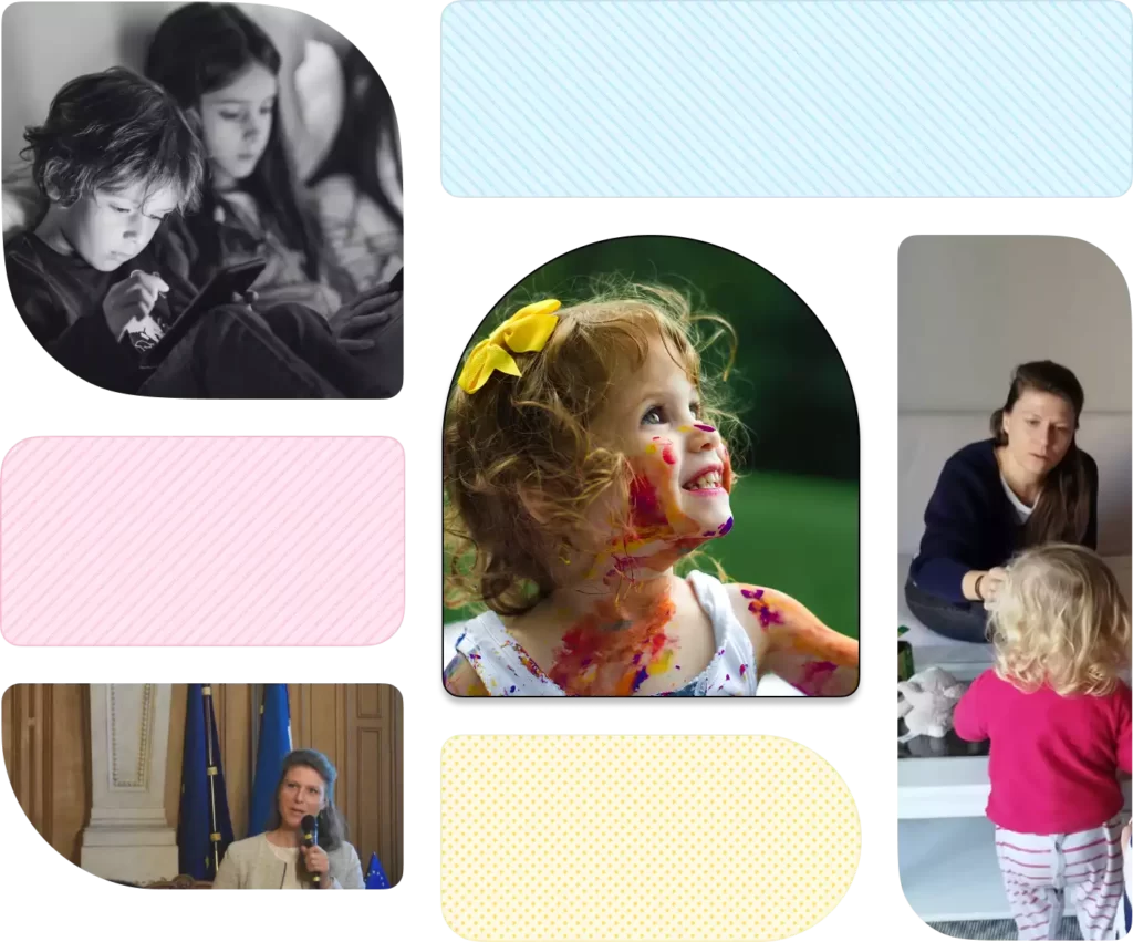 Screenpeace, des solutions durables pour lutter contre la surexposition aux écrans et l'addiction, à Paris - Photo accueil groupe gauche